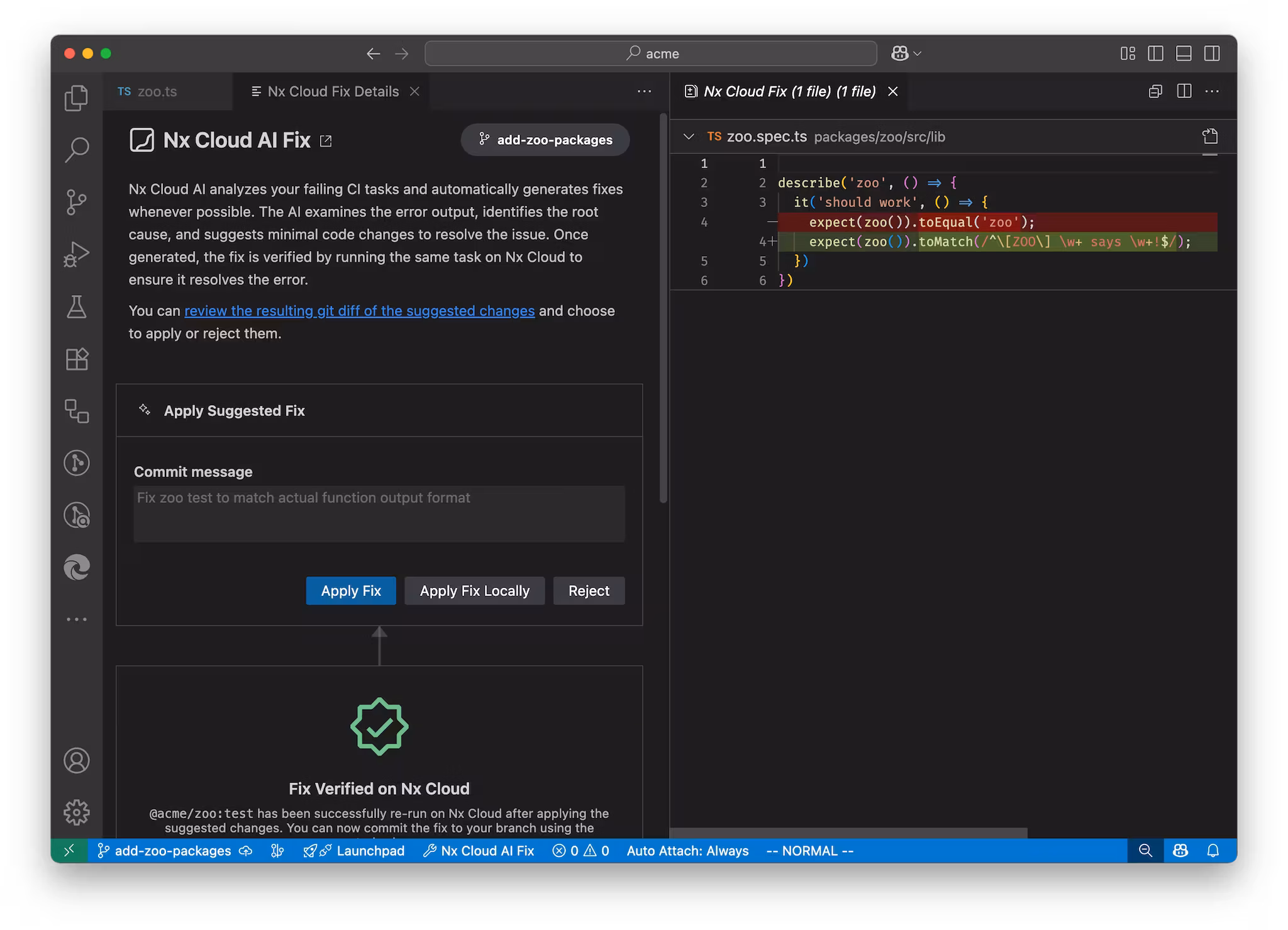 Suggestion to fix the typo in the editor
